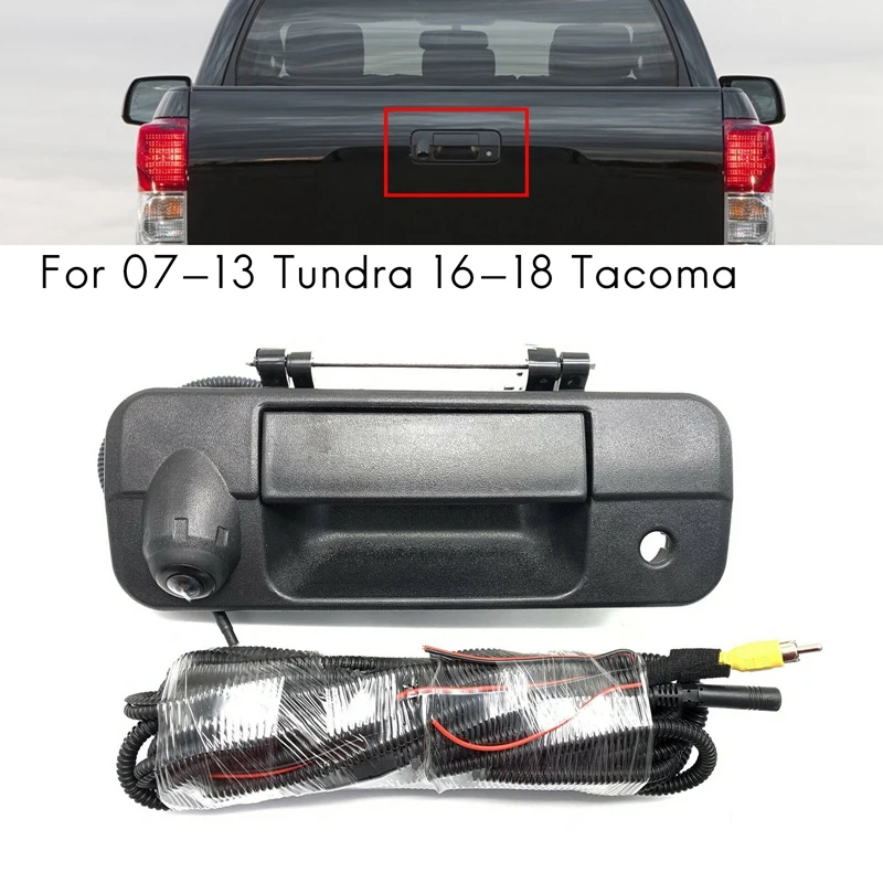 

Ручная камера заднего вида, камера заднего вида, резервная камера для Toyota 07-13 16-18, Tacoma, вторичный навигатор, радиомонитор