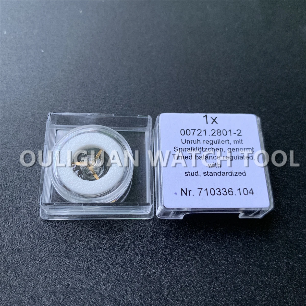 Сбалансированное колесо для часов весенние часы механический механизм