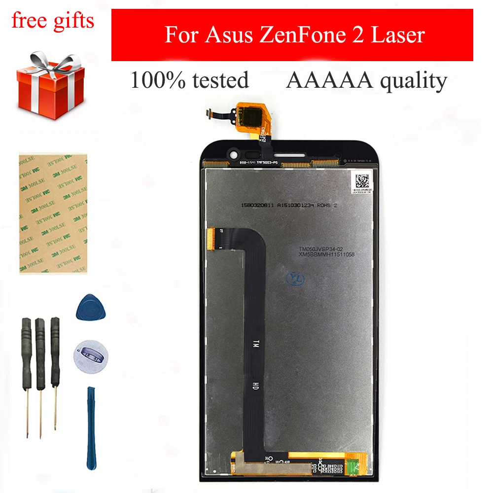 Для Asus ZenFone 2 Laser ZE500KL ZE500KG Z00ED сенсорный экран дигитайзер сенсорная стеклянная