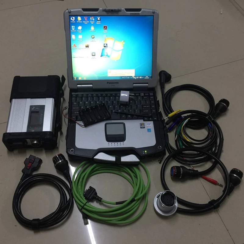 Ноутбук Mb Star c5 2021 Toughbook CF 30 Ram 4g с программным обеспечением новейшая версия Hdd 320 ГБ