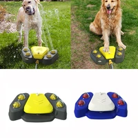 dogs outdoor drinking water fountain step on dog easy paw activated drinking pet dispenser pet water fountain
