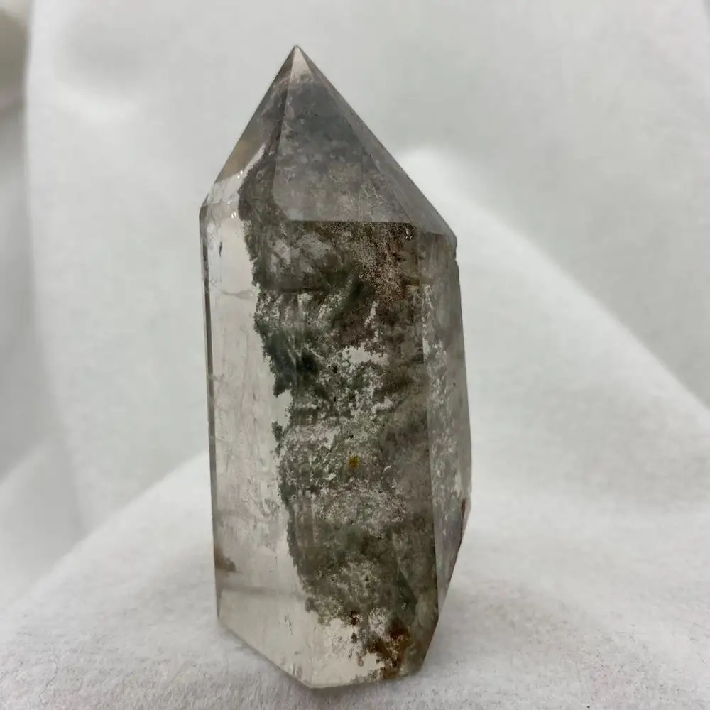 Кристал Фантом камень призрак кварцевая башня Wicca Cristal Islande Pierre Naturelle Cristaux
