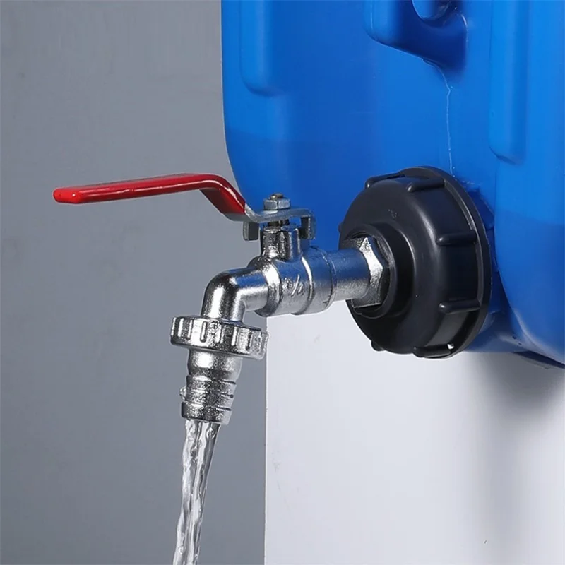 Прочный переходник для крана резервуара IBC S60 * 6 до 1/2 'Ɖ/4'' с грубой резьбой