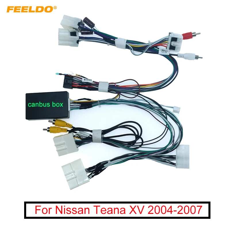 Автомобильный стерео аудио 16pin Android кабель питания адаптер с can шиной для Nissan Teana XV