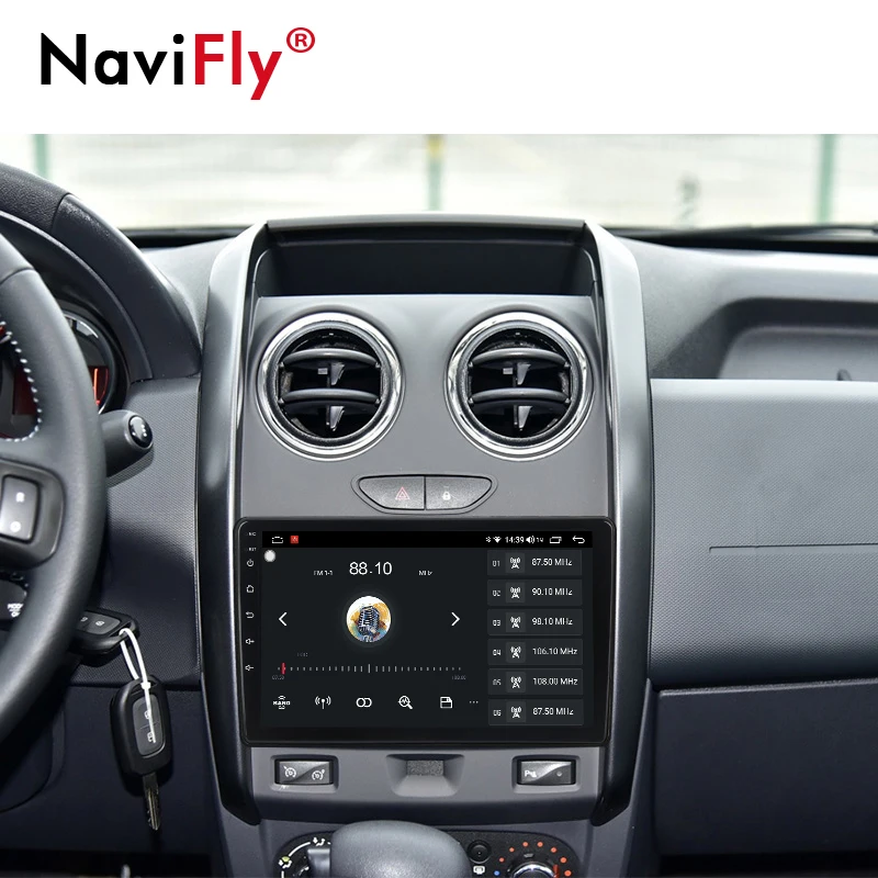 NaviFly 7862 серии 6 ГБ + 128 QLED 1280*720 Радио Android все в одном автомобиля интеллектуальная