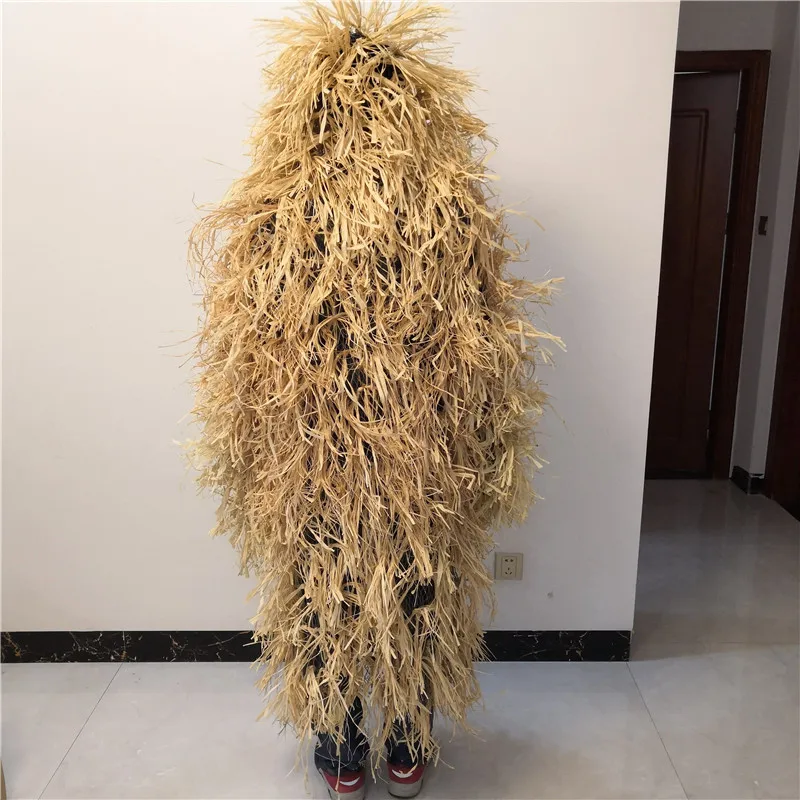 Новые осенние и зимние уличные фотографы камуфляжные в Буше охотничьи соломенные костюмы