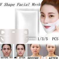135 pcs 4d ear hook face care beauty makeup lifting facial slim eliminate edema facial v shape mask lifting face mask bandage