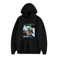hoodie naruto cartoon anime print fashion casual mens and womens hooded sweater hoodies women graphic hoodies