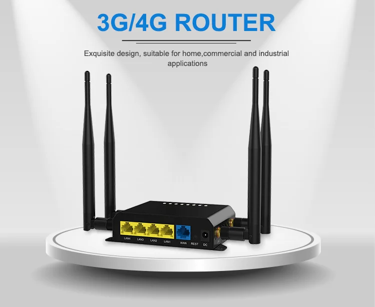 4G LTE OpenWRT смарт-маршрутизатор удлинитель высокой мощности сим-карта WiFi