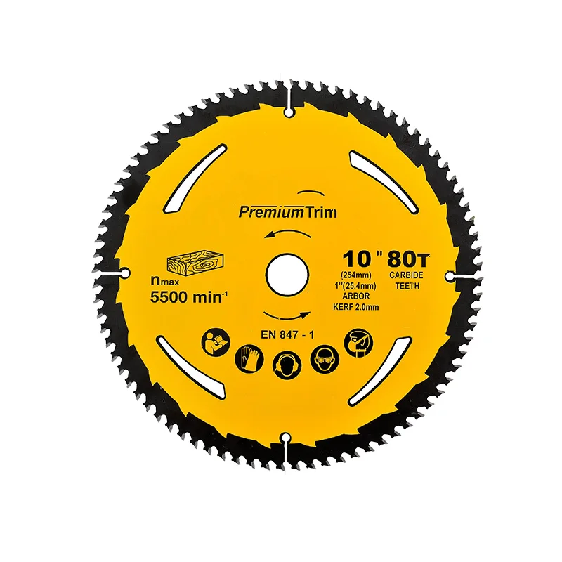 7-10In Carbide Saw Blade For Aluminum Woodworking On Table Saw Miter Saw Machine