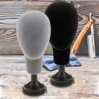 model head mold hairdressing bracket base plate styrofoam mannequin head model wigs caps glasses display stand holder