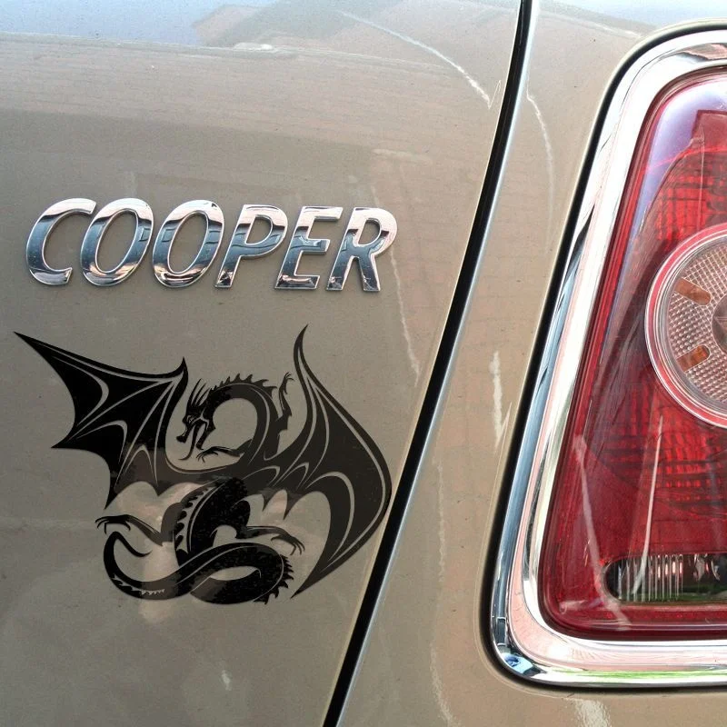 

Виниловая наклейка для автомобиля Dragon Gloss, сделано в стиле
