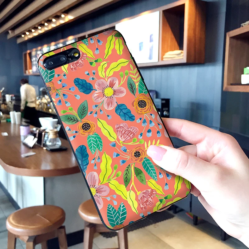 Плитка мультфильм розы цветы для Xiaomi Redmi 7 Note 4X 5A 16G 32G GO 7A K20 pro 6 5 8 Pro роскошный