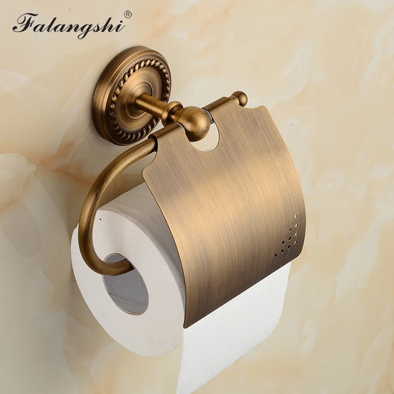 Античные ретро аксессуары для ванной комнаты медная латунь вешалка полотенец