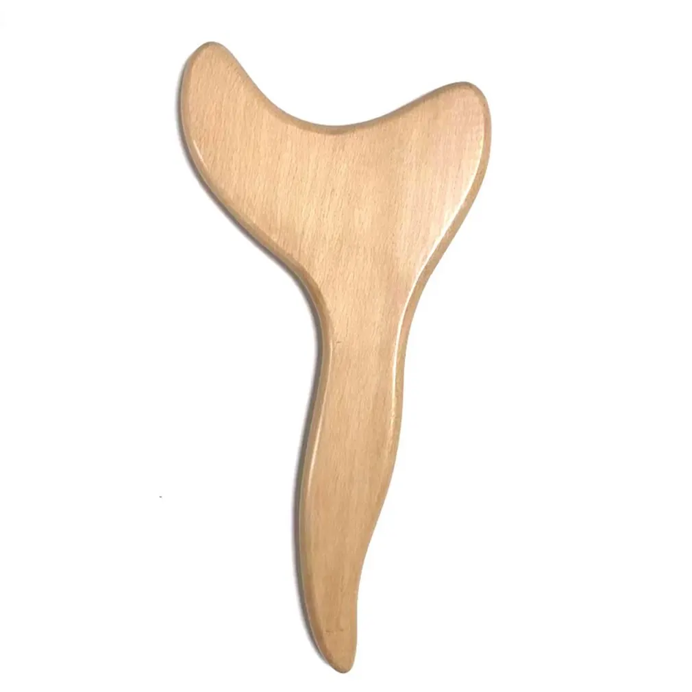 

Wood Gua Sha Therapy Massage Tools Anti Cellulite Paddle Massager Lymphatic Drainage Tool For Back Legs Arms