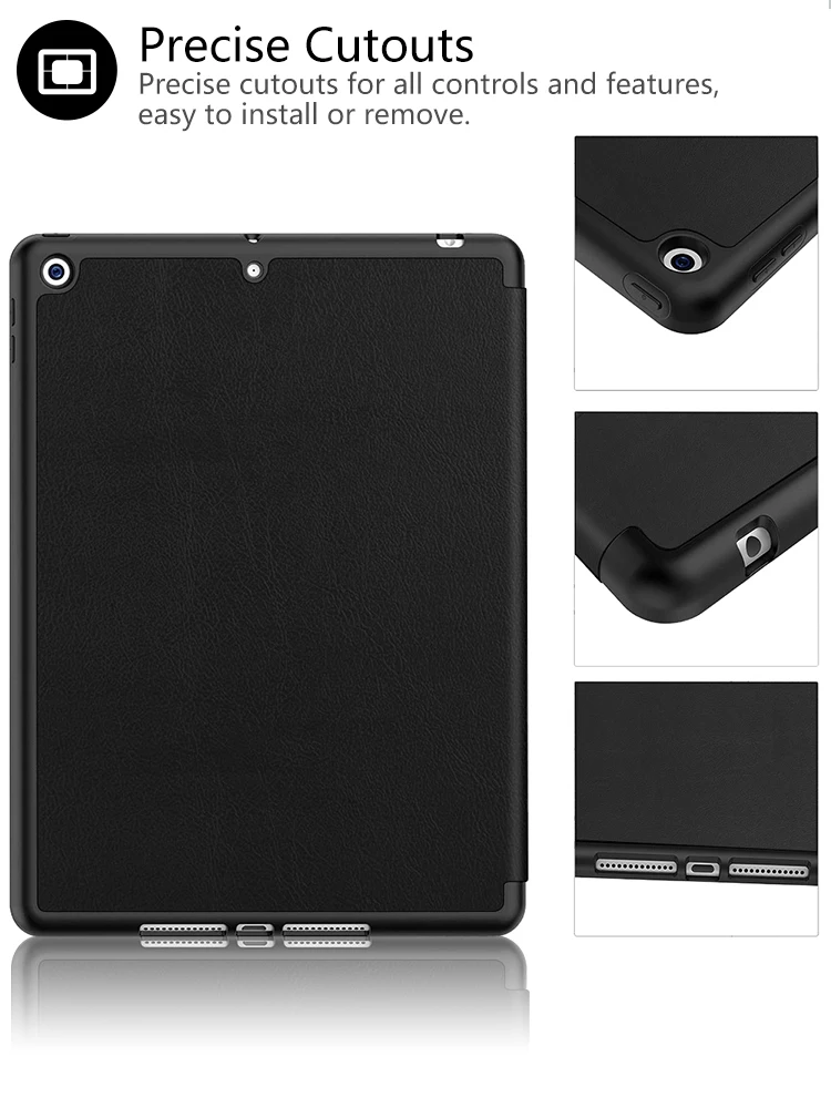 Чехол для ipad 10,2 чехол для ipad 7 Мягкий ТПУ чехол для планшета с карандашом держатель для ipad 9,7 funda capa