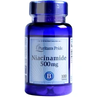 free shipping nicotinamide 500 mg 100 capsules vecetarian vitamin supplement