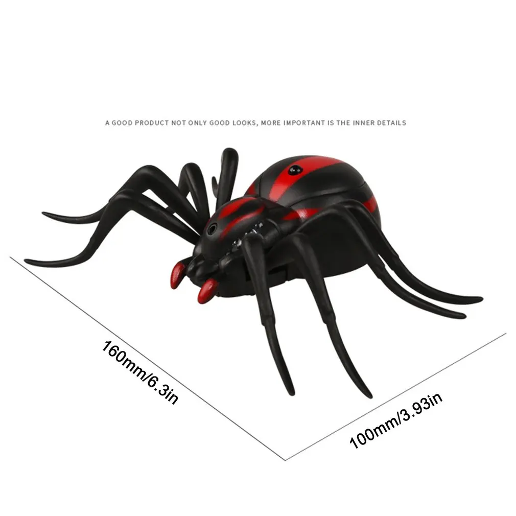 

RC Remote Control Animal Insect Toy Kit for Child Kids Adults Cockroach Spider Ant Prank Jokes for Boys Pet Cat Dog