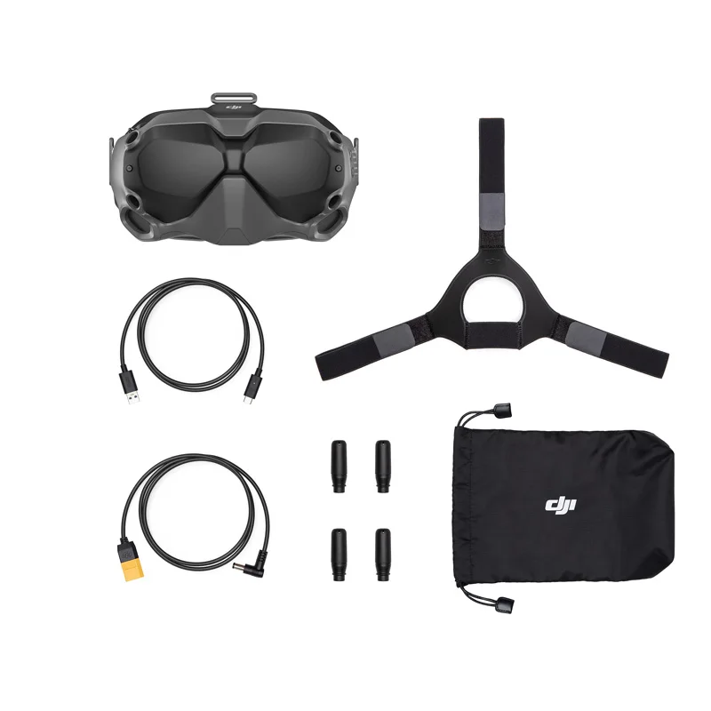 Оригинальные очки виртуальной реальности DJI FPV Для перекрестной машины Дрон Дальняя передача, и сильные анти-помехи