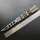 Лезвие Baliplus Tach 2 Butterfly нож для тренера VG10, система втулок с титановой рукояткой Jilt, карманный нож без колебаний, складной нож