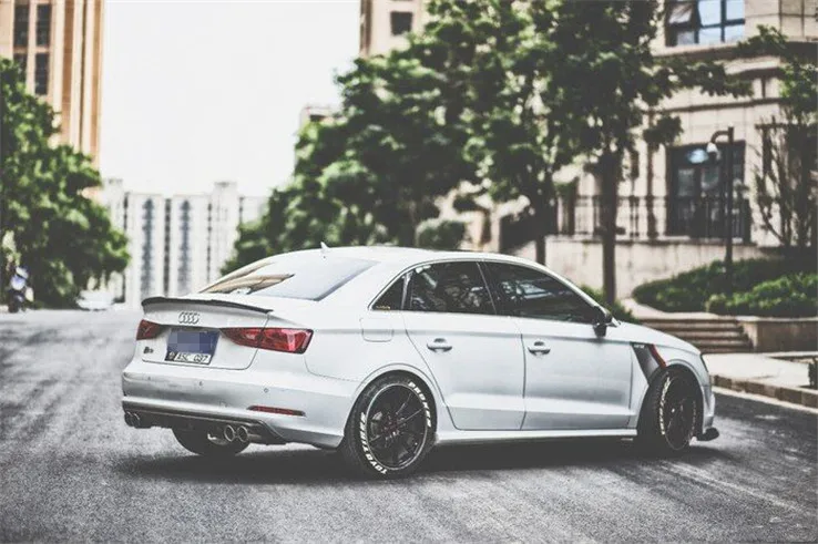 Спойлер для S3 Audi A3 модель V задний спойлер из АБС материала 2012 2015|rear spoiler|car rear wingrear