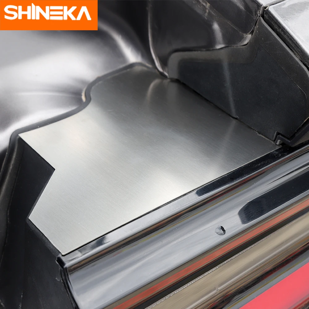 Rear Guard Plate For Dodge Challenger 2015+ Stainless Steel Car Trunk Trim Protector Cover | Автомобили и мотоциклы