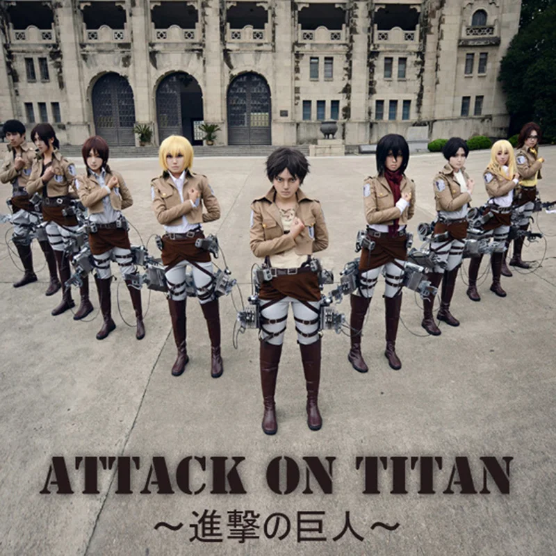 Пиджак костюма такермена из аниме Армейская косплей на Титанов|Костюмы аниме| |