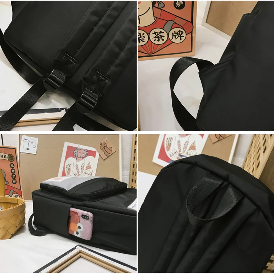 Прозрачный передний карман женский рюкзак для путешествий прозрачный