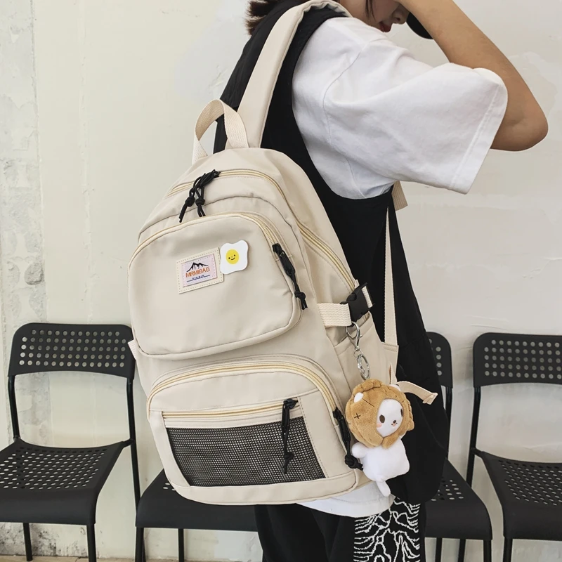 DCIMOR новый водонепроницаемый нейлоновый женский рюкзак женская сумка с сеткой