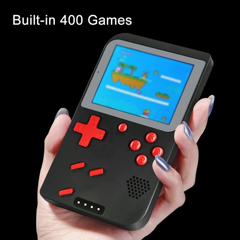 Портативная игровая консоль 400 футболки с принтами на тему классических игр 3
