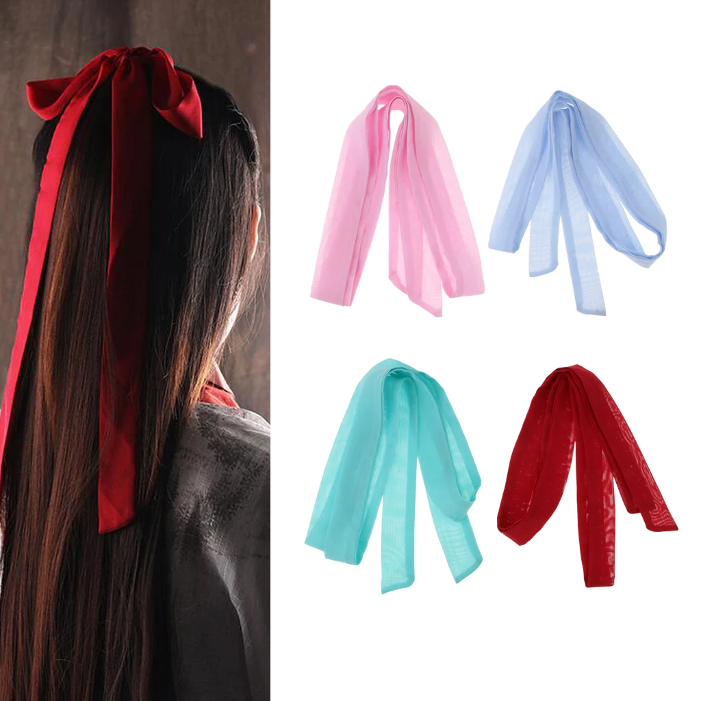 

Traditional Chinese Style Chiffon Hair Tape Hair Band Hairstyle Accessories