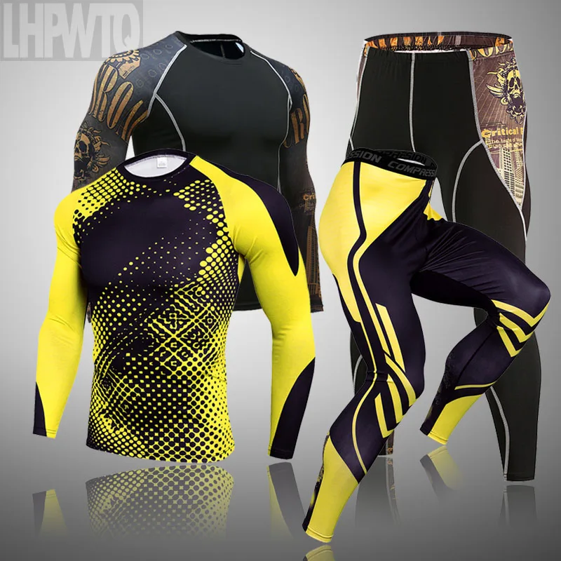 Термобелье для мужчин кальсоны Рашгард футболка леггинсы теплый спортивный