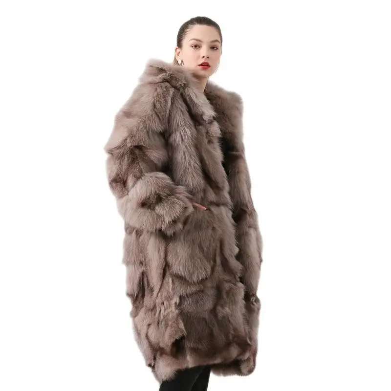 QIUCHEN PJ19036 2019 новое поступление женское 100 см длинное пальто модная куртка