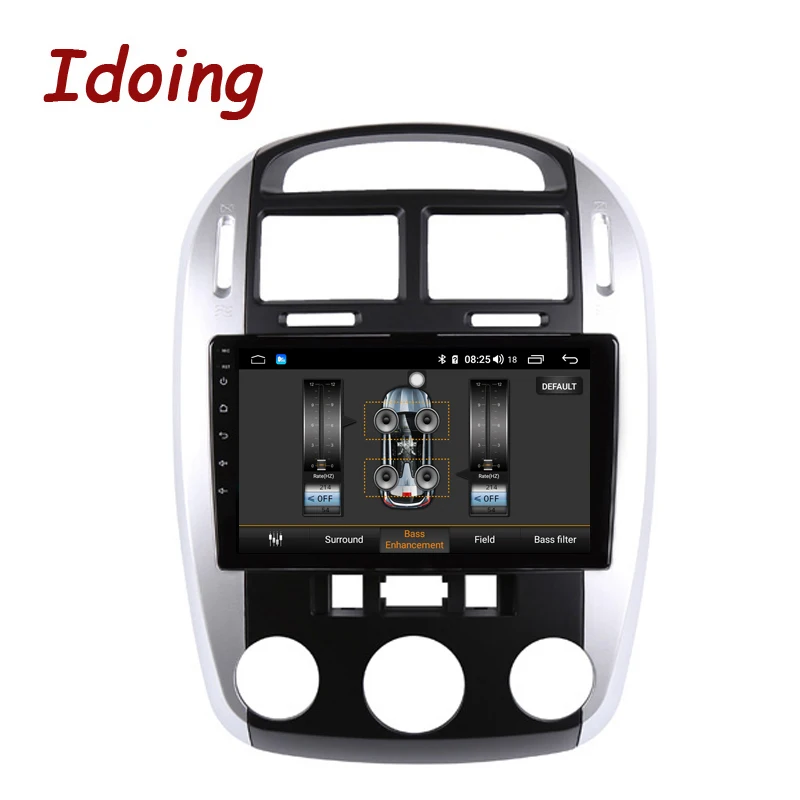 Idoing 10 2 &quot4G + 64G Android головное устройство Plug And Play Car Radio мультимедийный плеер