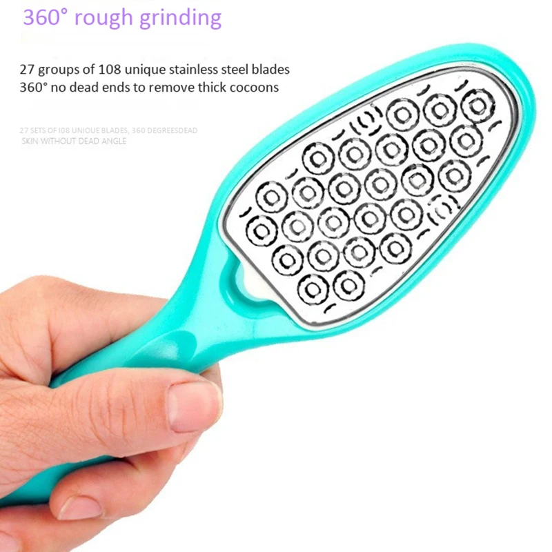 

Professional 8 in 1 Pedicure Tools Set, Foot Care Stainless Steel Foot Rasp Foot Dead Skin Remover Pedicure Kit