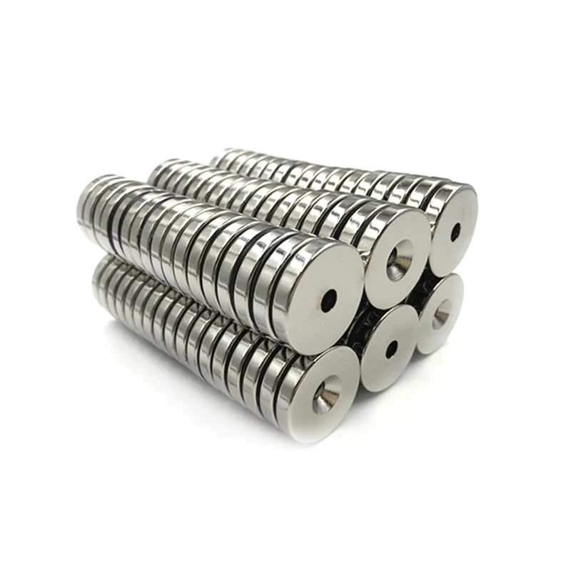 500/1000/1500 шт. Неодимовый 20x3-5mm сильные магниты чашки диск потайной 20x3 мм отверстие 5