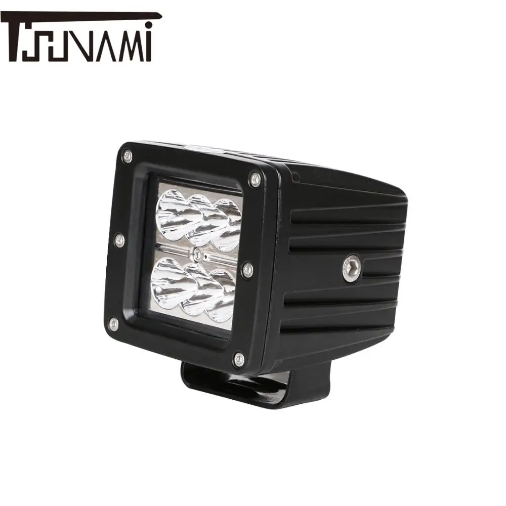 18 Вт IP67 внедорожный светодиодный светильник для автомобилей рабочий Точечный