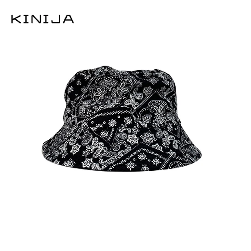 Летняя складная шляпа в рыбацком стиле ведро унисекс модная кепка хип хоп для