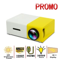 lejiada yg300 pro led mini projector 480x272 pixels supports 1080p hdmi usb audio portable home media video player