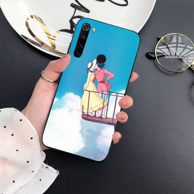 

Howls Moving Castle love anime Phone Case For Xiaomi Redmi 7 8 9t a3Pro 9se k20 mi8 max3 lite 9 note 9s 10 pro