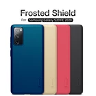 Для Samsung galaxy S20 case S20 FE 2020 case Nillkin Frosted Shield Back matte Hard Cover For Samsung Note 20 Ultra s10 Lite S21