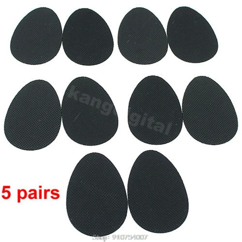 

5 Pairs Anti-Slip Shoes Heel Grip Protector Non-Slip CushionPads New N10 20 Dropship
