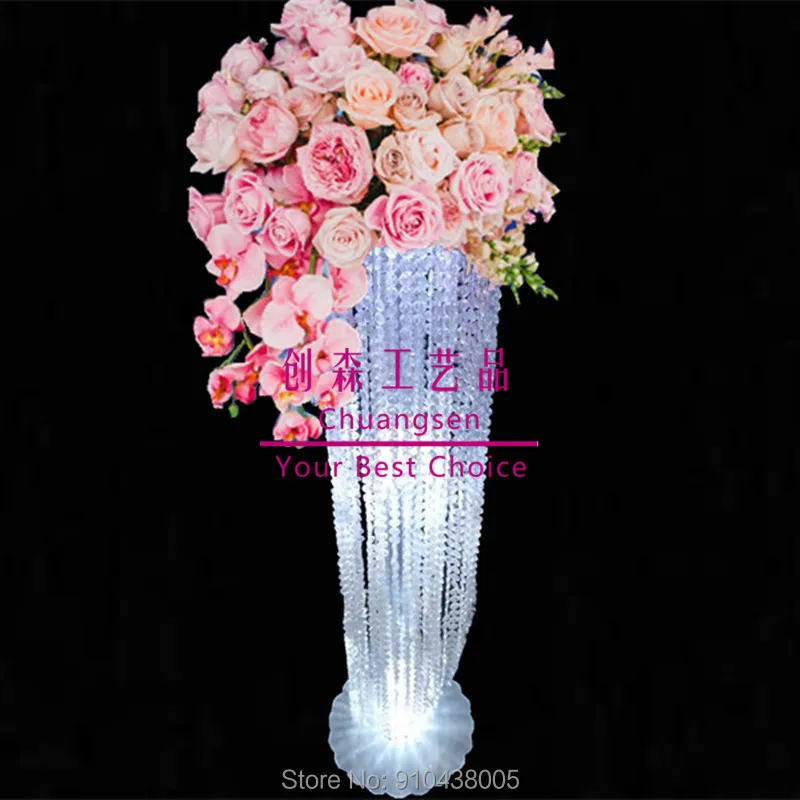 Акриловая подставка для цветов из вечерние Пользу Свадьбы Центральные элементы