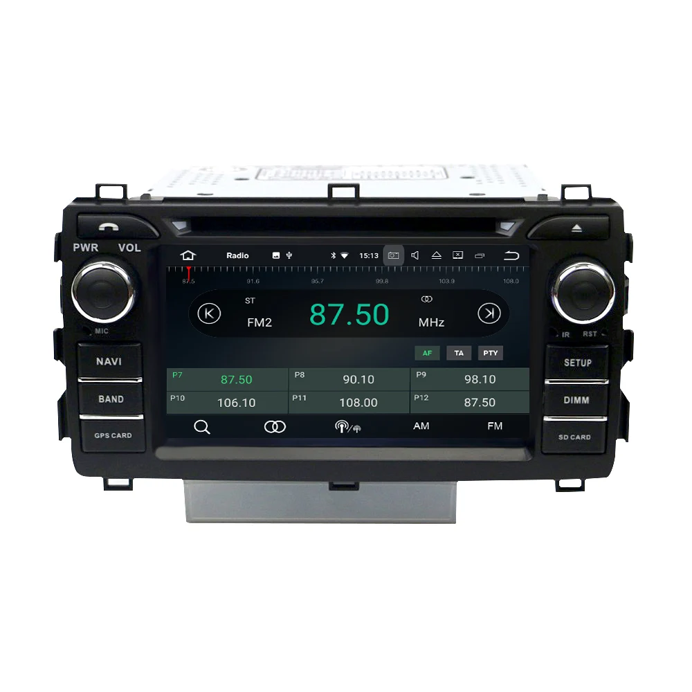 4G RAM Android 9 0 автомобильное радио GPS Навигация DVD Мультимедиа Стерео плеер для Toyota