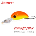 Jerry конкурента форель приманки плавающей глубокий дайвинг жесткая приманка-воблер штекер спиннинг рыболовная приманка свечение УФ Цвета поток и озеро