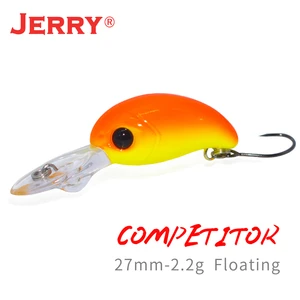 Jerry конкурента форель приманки плавающей глубокий дайвинг жесткая приманка-воблер штекер спиннинг рыболовная приманка свечение УФ Цвета поток и озеро