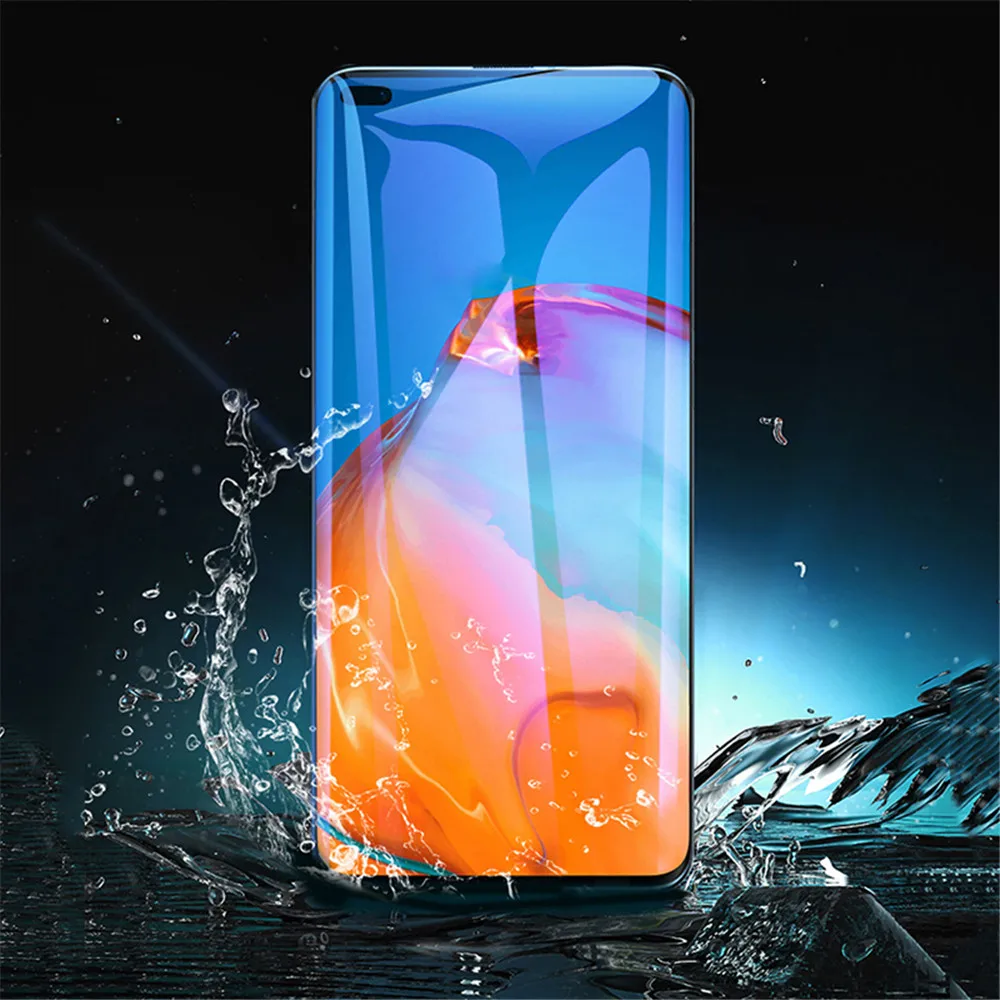 

2 in 1 Screen Protector Full Protective Glass For Huawei P40 Pro lite Back Camera Lens film Tempered Glass On Huawei P40 Pro