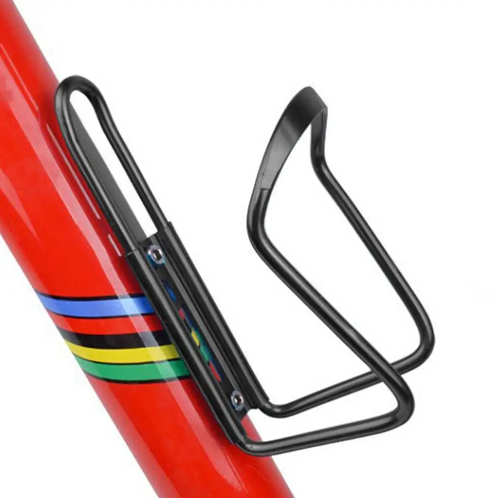 

Mountain Bike Bottle Cage Aluminum Alloy Durable Cup Holder Bicycle Cycling Drink Water Bottle Rack Holder Cage Bottle Cage