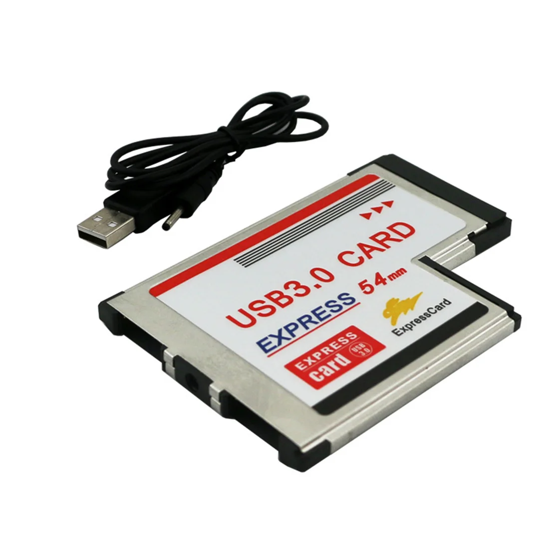 2 двойных порта USB 3,0 HUB express card, ExpressCard 54 мм скрытый адаптер конвертер USB3.0 для PCMCIA портативных ПК