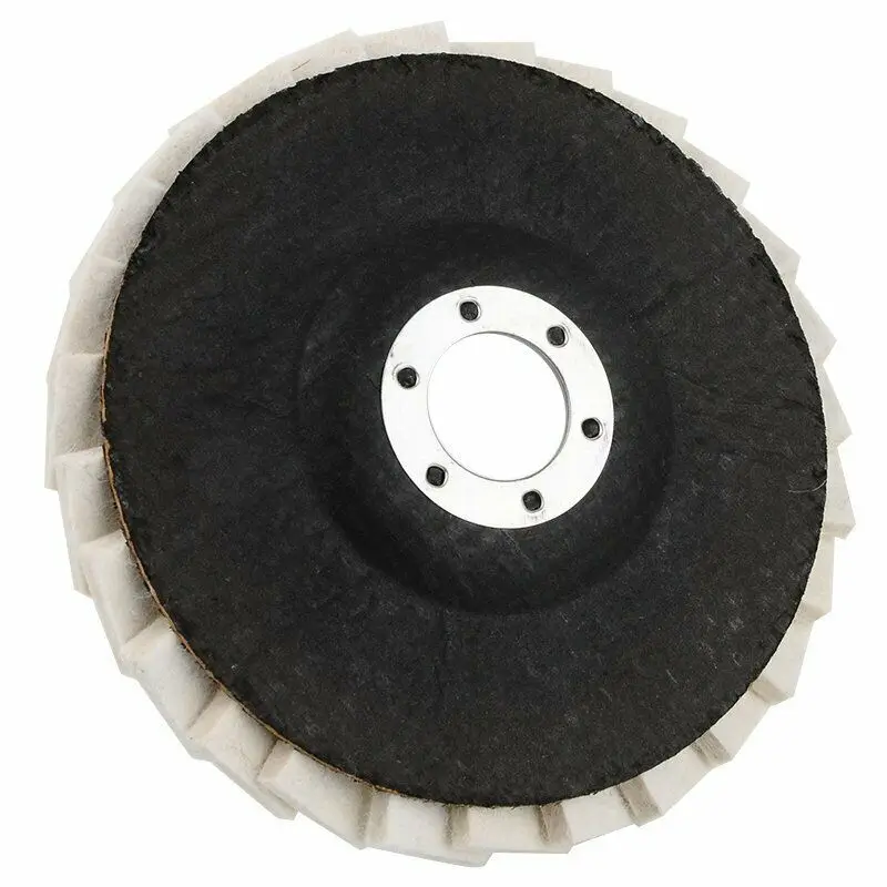 

2pcs/set Polishing Wheel Accessories Wool Disc Angle Grinder Buffing 125*22mm